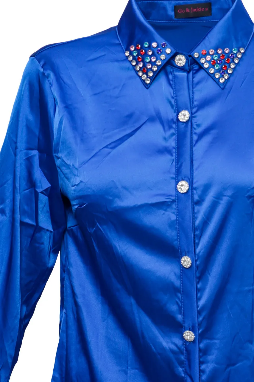 Blusa de Satín para Mujer Jackies C31938