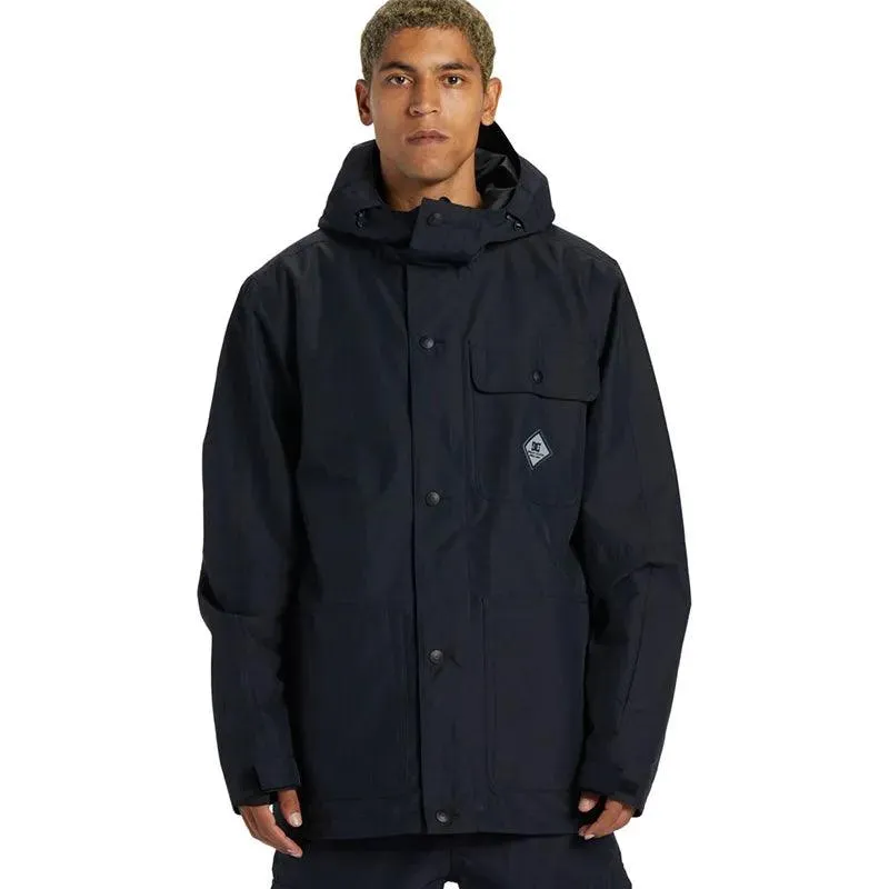Campera Dc Snow Servo Negro