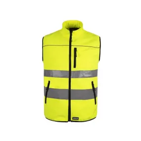 Chaleco softshell tejido Ripstop cintas reflectantes