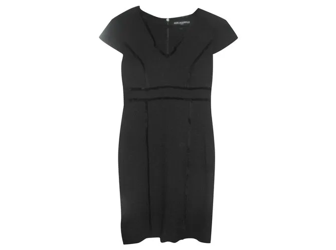 Karl Lagerfeld Pequeño vestido negro 