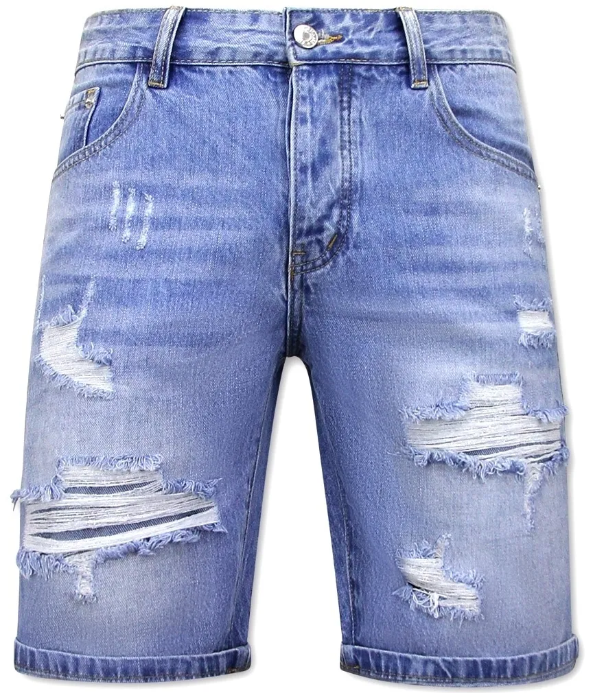 Pantalones cortos - 9051 - Azul