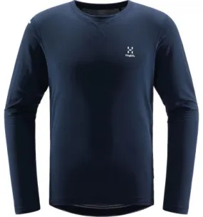 Ropa interior técnica de cuello redondo HAGLÖFS L.I.M Mid para hombre (azul tarnés)