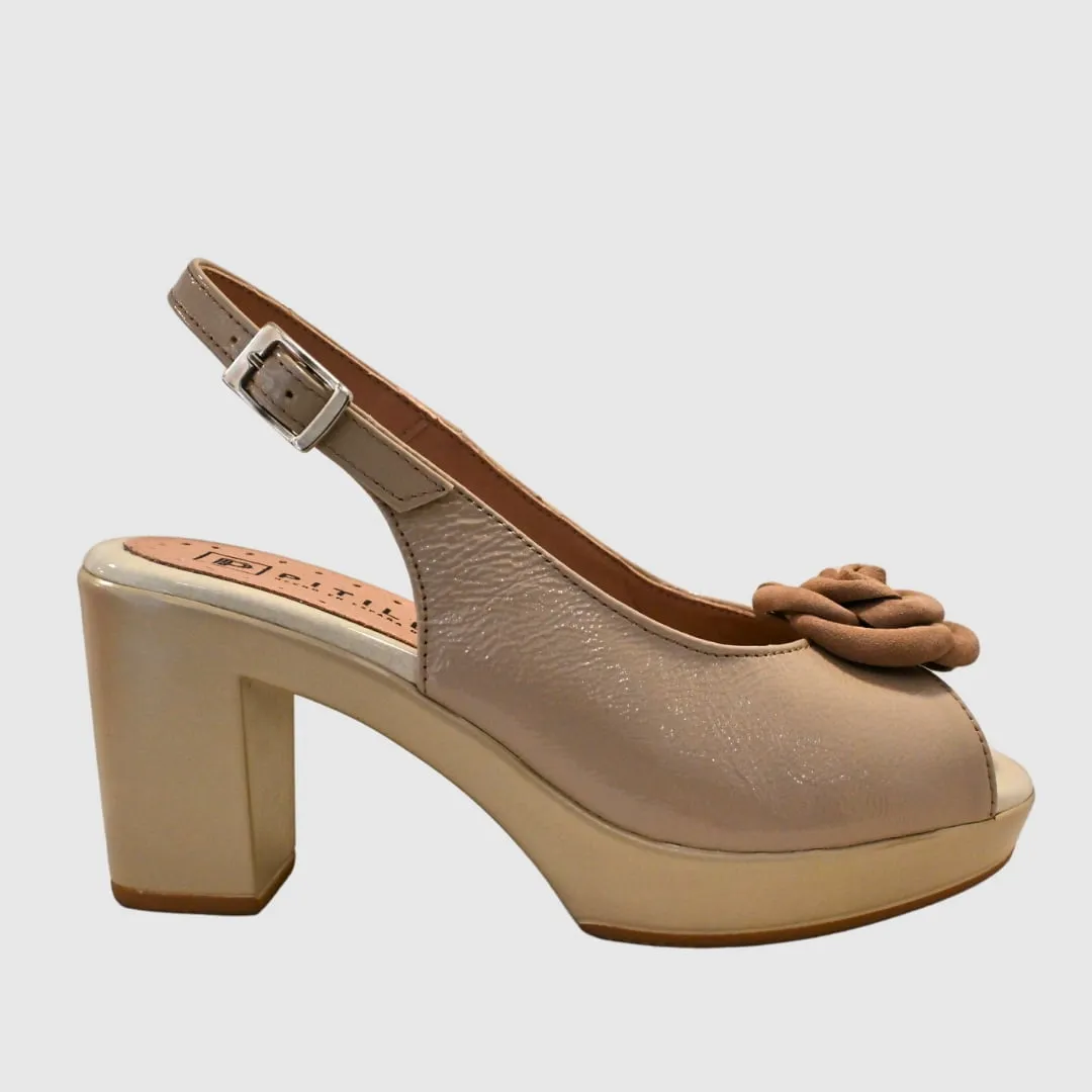 Zapato con rosa color nude | Pitillos 2811