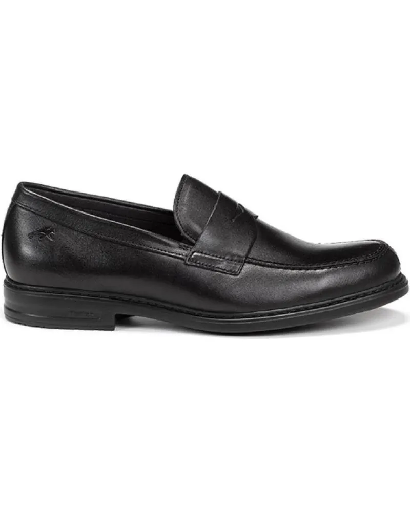 Zapatos FLUCHOS  de Hombre 8721 MOCASINES DE HOMBRE PIEL  NEGRO